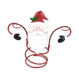Christmas Wine Bottle and Glass Holder Stand