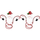 Christmas Wine Bottle and Glass Holder Stand