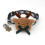Adjustable Christmas Pet Collar Safety Buckle Cat Puppy Party Decor