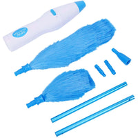 Electric Dust Cleaner Spin Feather Duster Brush