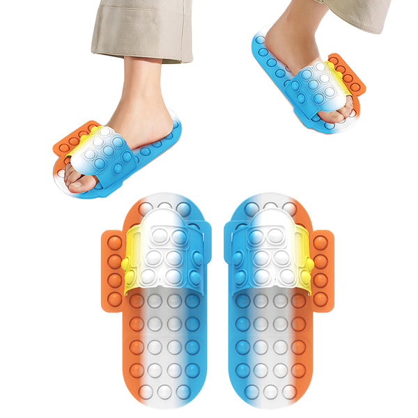Push Pop It Fidget Toy Shoes Sensory Stress Relief