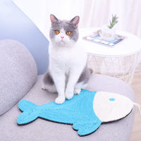 Durable Cat Scratching Mat Sisal Felt Cat Scratcher Scratching Pad