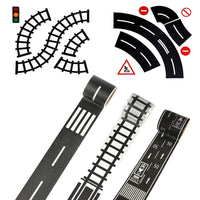 5 X Kids DIY Adhesive Toy Car Track Tape