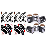 10 X Kids DIY Adhesive Toy Car Track Tape