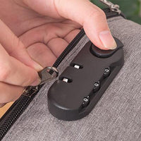 1 or 2Pcs Document Storage Bag Certification Organiser Travel Handbag with Lock
