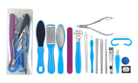 16PCS Manicure Foot Rasp File Hard Dead Skin Callus Remover Pedicure Tool Kit