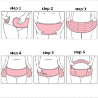 Black Pregnancy Support Belt Maternity Postpartum Band