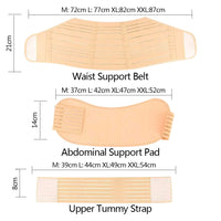 Nude Pregnancy Support Belt Maternity Postpartum Band