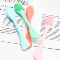 2Pcs 2 in 1 Silicone Face Cleaning Mask Brushes Dual-Heads Face Cleaning Tools
