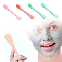 2Pcs 2 in 1 Silicone Face Cleaning Mask Brushes Dual-Heads Face Cleaning Tools