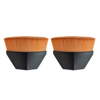 2Pcs Makeup Brushes Seamless Foundation Brushes with Storage Cases