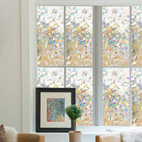 Bathroom Privacy Window Films Glass Effect Design Casement Stickers