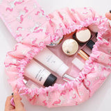 Printed Drawstring Make-Up Travel Bag-Style 4