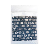 Japanese-Style Cat Bed Sleeping Bag with Pillow Navy-S