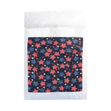 Japanese-Style Cat Bed Sleeping Bag with Pillow Dark Blue-L