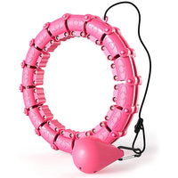 24 Knots Fitness Hula Hoop Detachable Weighted Hoops