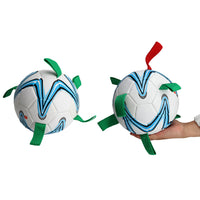 Pet Dog Soccer Ball Toys with Grab Tabs