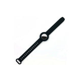 Silicone Airtag Wristband Black