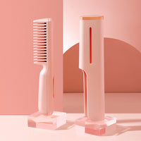 Portable USB Straight Hair Comb Hair Straightener Brush