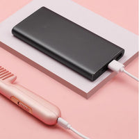 Portable USB Straight Hair Comb Hair Straightener Brush