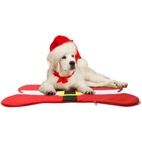 Christmas Dog Pet Bed Pads Bone Shaped