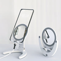 Portable Holder with Mirror Folding Beauty Desktop Stand