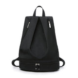 Multifunctional Dry and Wet Separated Swimming Bag Backpack Sport Bag Black
