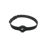 Pet Collar with AirTag Container Black
