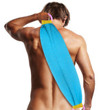 4 Pack Exfoliating Back Scrubber with Handles
