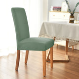 2Pcs Elastic Chair Cover-Green
