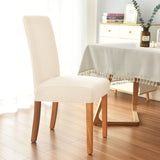 2Pcs Elastic Chair Cover-Beige