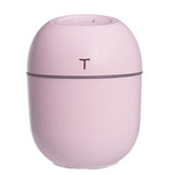USB Aroma Humidifier Mist Air Purifier Home-Pink