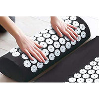 Body Massager Acupressure Cushion Mat Black