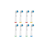 Set of 8 Pcs Electric Toothbrush Heads Compatible with Oral/Oralby B-Style 1