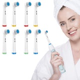Set of 8 Pcs Electric Toothbrush Heads Compatible with Oral/Oralby B-Style 1