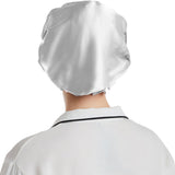 Soft Breathable 100% Mulberry Silk Sleep Night Cap Good for Your Hair Care -Grey