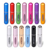 2Pcs Empty Spray Bottles Travel Atomisers Perfume Bottle