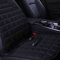 Heated Car Auto Seat Warmer Cushion Cover-Black
