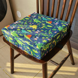 Kids Chair Cushion High Seat Pad Baby Infant Safe Booster Toddler Dinning Mat -Blue