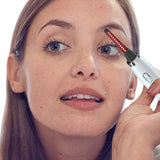 Electric Eyelash Curler Temperature Controlled Makeup Eyelash Curler Tool-White