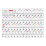 Piano Keys Stickers for 88 Key Piano