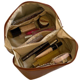 Travel Portable Cosmetic Bag Makeup Bag-Coffee