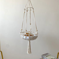 Pet Hammock Hanging Cat Bed Aerial Kitten Climbing Frame Sunny Window Seat Nest