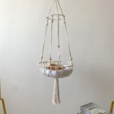 Pet Hammock Hanging Cat Bed Aerial Kitten Climbing Frame Sunny Window Seat Nest
