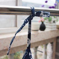 Pet Cat Tent Cone Hammock with Thick Mat Warm Cotton Cage Hanging Bed S-Blue Kitten Style