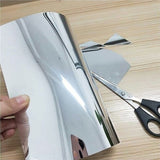 50x150cm Self Adhesive Flexible Mirror Sheets Stickers Soft Non Glass Mirror Household