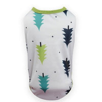 Christmas Theme Pet Vest and Dress Set Green-M