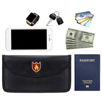Fireproof Document Bag Waterproof Money Bag Valuables Organizer Bag File Organizer Bags