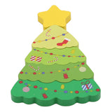 Christmas Wooden Puzzles for Kids Toddlers Educational Toys-Christmas Tree Style