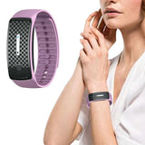 Ultrasonic Anti-Mosquito Repellent Bracelet Rechargeable Electronic Mosquito Wrist Band-Pink